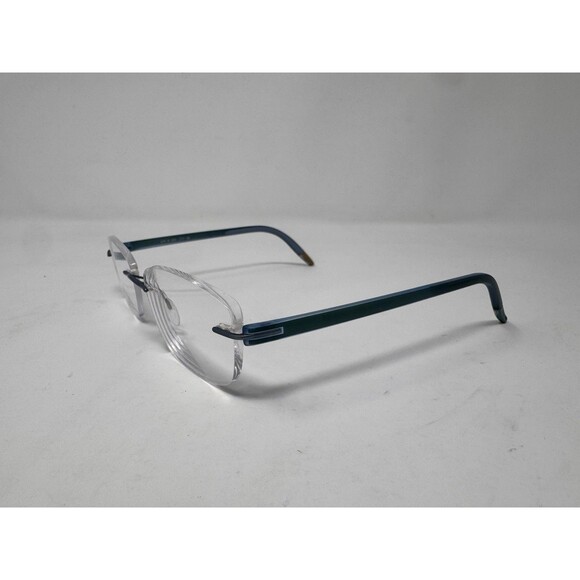Silhouette 5379 6056 Blue Rimless Eyeglass Frames 40-17-130 Austria Authentic main image 12